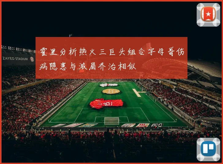 霍里分析热火三巨头组合字母哥伤病隐患与浓眉乔治相似